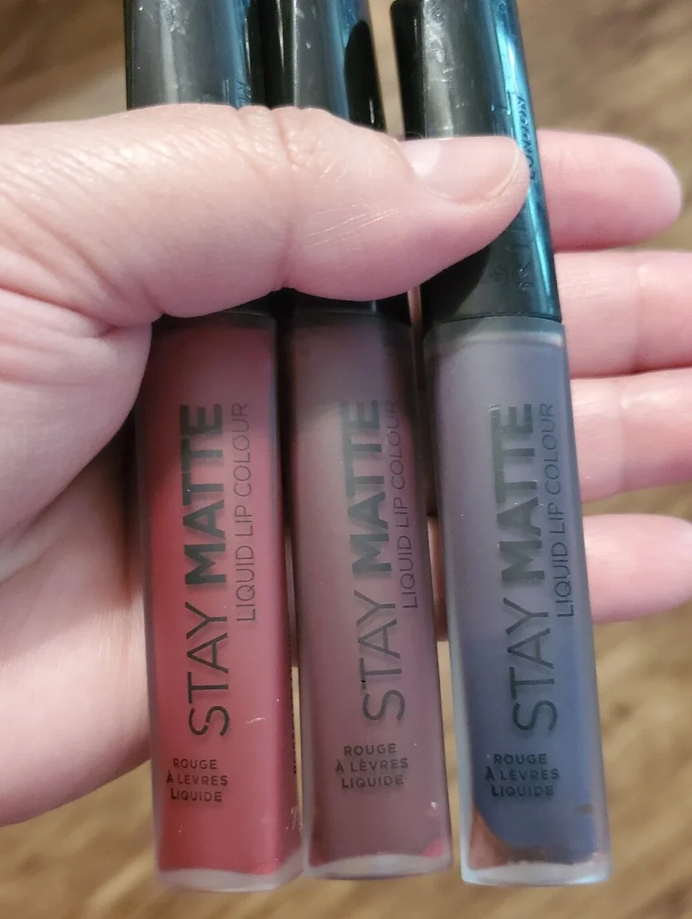 Rimmel London Stay Matte Liquid Lip Colour- Plum Bundle